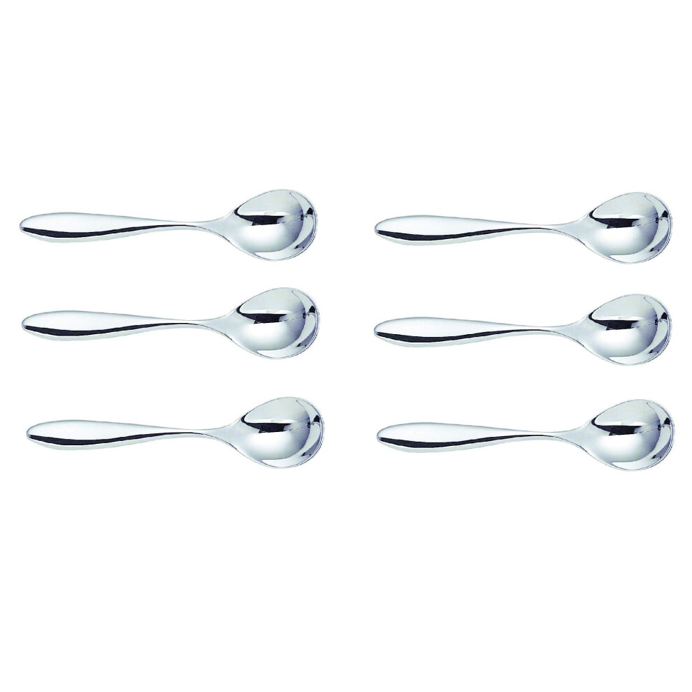 Alessi Mami 5-1/4-Inch Tea Spoon  18/10 Stainless Steel Mirror Polish