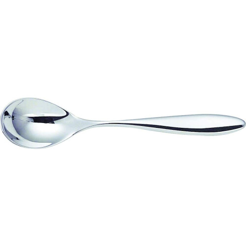Alessi Alessi Mami 5-1/4 polegadas colher de ch    18/10 Conjunto de polimento de espelho de a   o inoxid   vel de 6 2