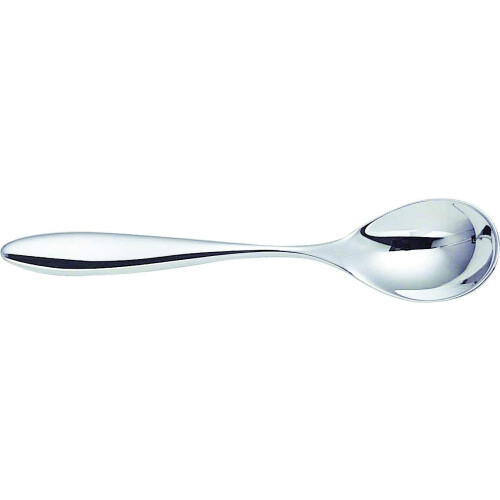 Alessi Alessi Mami 5-1/4 polegadas colher de ch    18/10 Conjunto de polimento de espelho de a   o inoxid   vel de 6 1