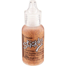 RANGER 1/2-Unce Stickles Glitter Glue Copper