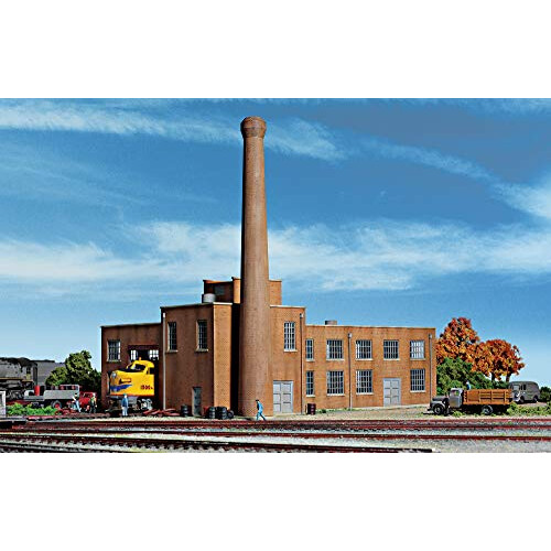 Walthers Cornerstone Series Kit HO Scale Machine Shop Grey 1