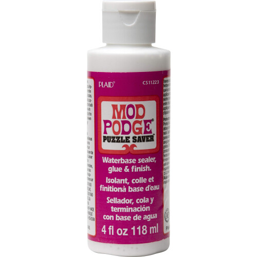 Mod Podge Puzzle Saver (4 oz), CS11223, Λευκό