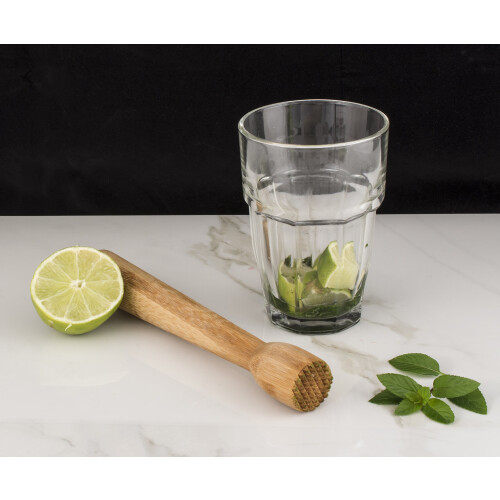 HIC Kitchen Pilon à Cocktail en Bambou Naturel 1