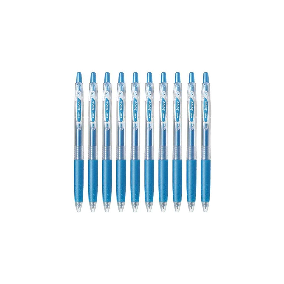 Pilot Juice 0.5mm Gel Ink Ballpoint Pen  Metallic Blue Ink  Value Set