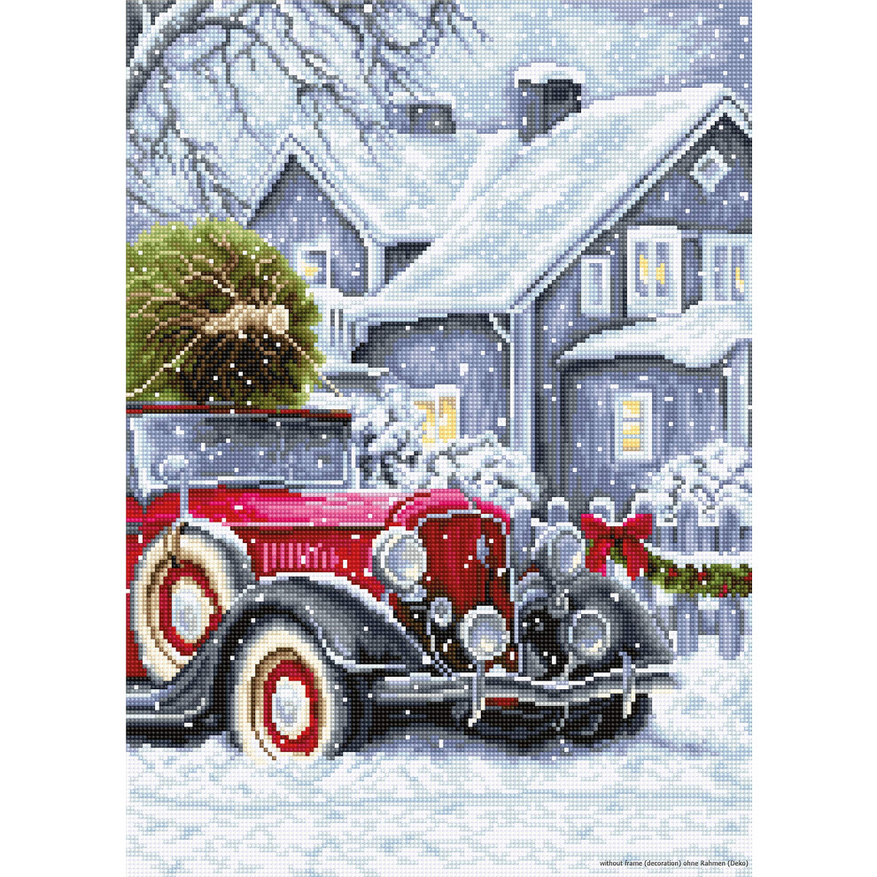 Lucas-S Winter Holidays Counted Cross-Stitch Kit