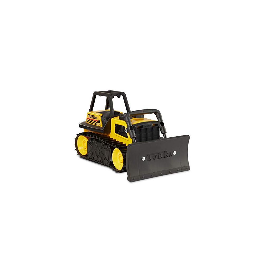 Tonka Steel Bulldozer Vehicle  Yellow