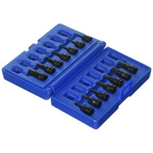Jeu de douilles pneumatiques gris 9298HC