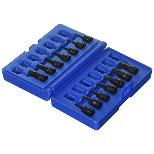 Jeu de douilles pneumatiques gris 9298HC