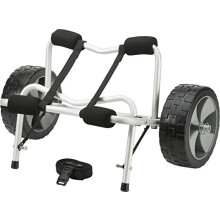 attwood 11930-4 Kayak and Canoe Cart  Large-Diameter Wheels  No-Deflat