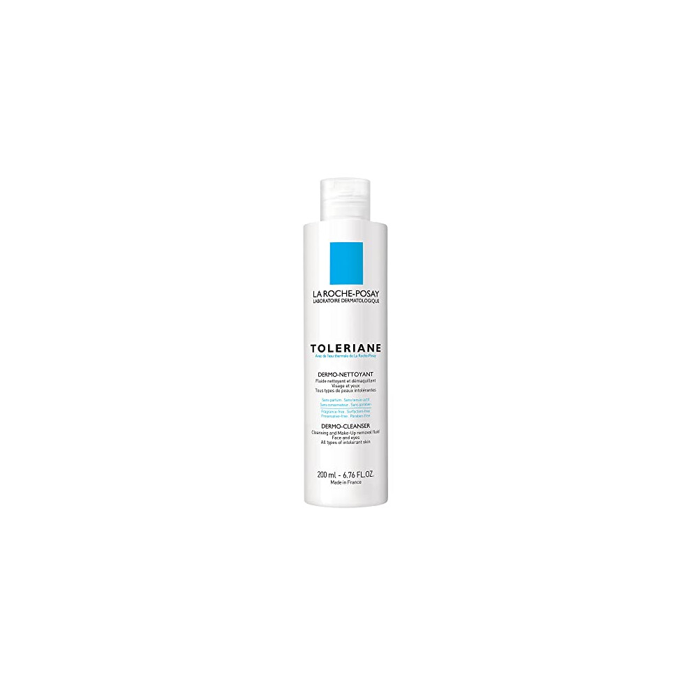 La Roche-Posay Toleriane Dermo Face Cleanser for Face & Eyes  Gentle F