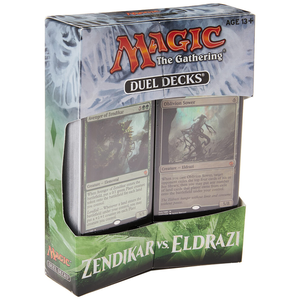 Magic: The Gathering 13372 MTG Duel Decks: Zendikar Vs. Eldrazi  Multi