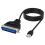 Sabrent USB to Parallel IEEE 1284 Printer Cable Adapter (CB-CN36) 1