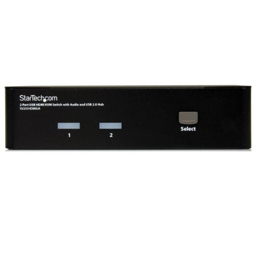 StarTech.com StarTech.com 2 Port USB HDMI KVM Switch with Audio and USB 2.0 Hub - 1 1