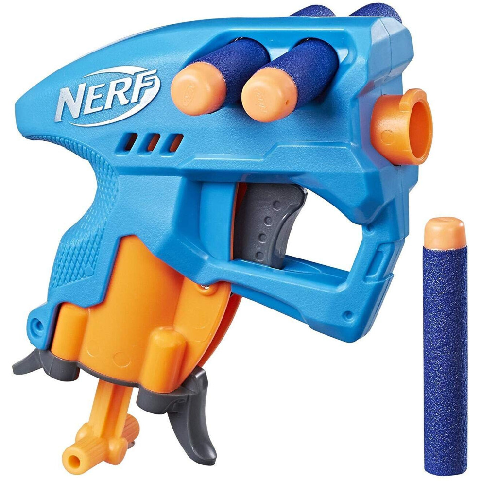 Nerf Nanofire Blue Blaster and Combats