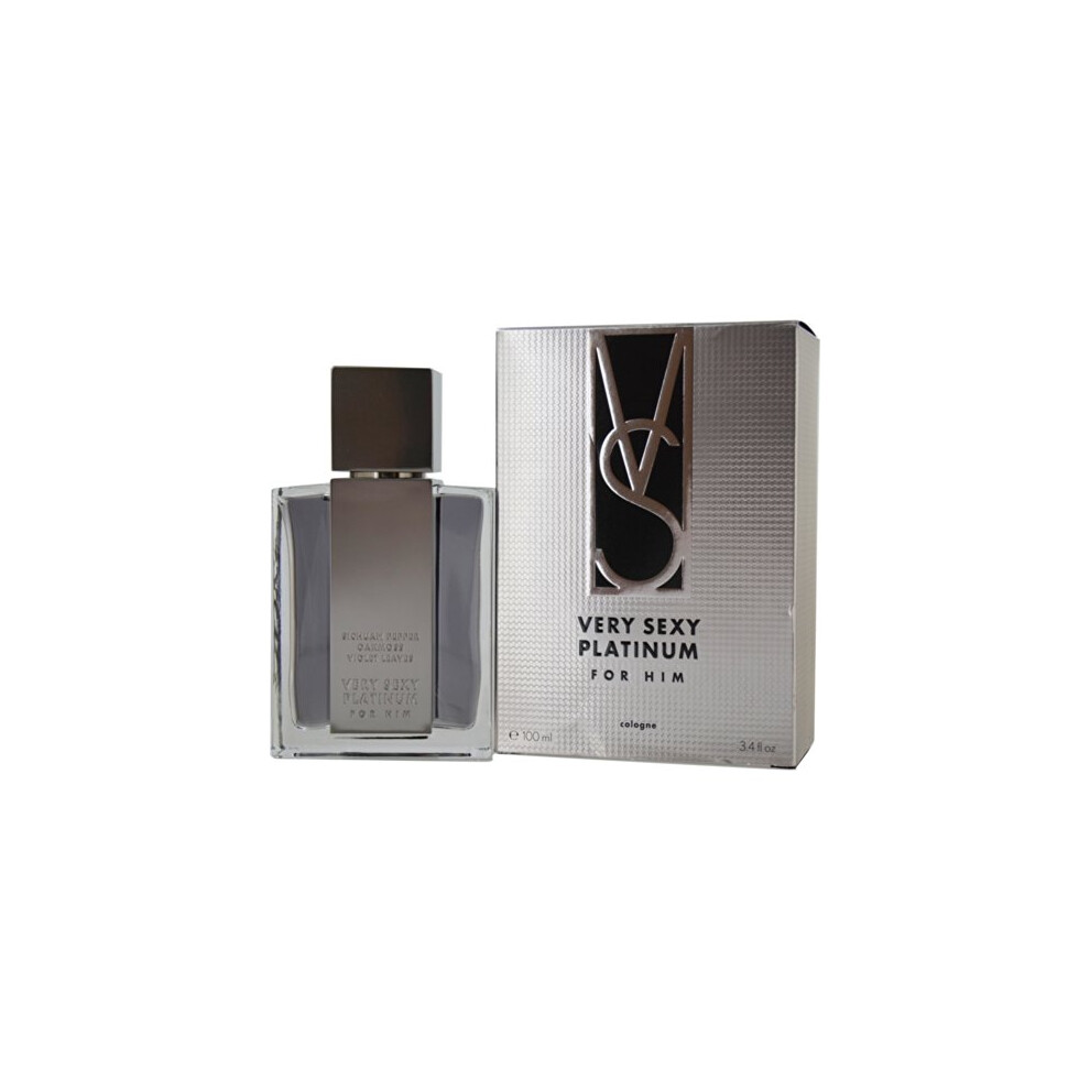 Victorias Secret Cologne Spray Very Sexy Platinum 3.4 Ounce