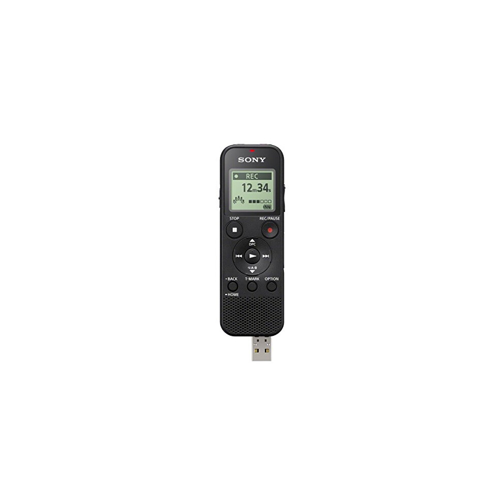 Sony ICD-PX370 Mono Digital Voice Recorder with Built-In USB Voice Rec