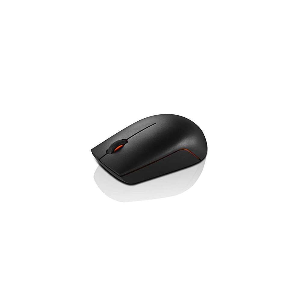 Lenovo 300 Wireless Compact Mouse  Black  1000 dpi  Ultra-portable des