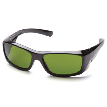 Lunettes de sécurité Pyramex Shade 3.0, anti-rayures, cadre noir, verre filtre 3.0 (SB7960SF), 5,6 x 1,7 pouces