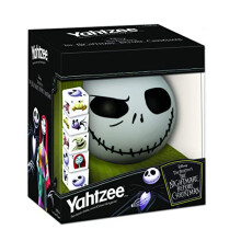 Disney Yahtzee Nightmare Before Christmas Gioco di Dadi | Giocattolo Jack Skellington da Collezione