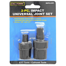 Juego de 2 Piezas de Junta Universal de Impacto Cal Hawk Tools BSPUJ2PI