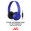 JVC JVC Lightweight Flat Foldable On Ear Colorful Lightweight Foldable Hea 2