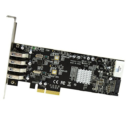 StarTech.com StarTech.com 4-Port USB 3.0 PCI Express Card Adapter - PCIe SuperSpeed 1