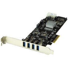 StarTech.com 4-Port USB 3.0 PCI Express Card Adapter - PCIe SuperSpeed