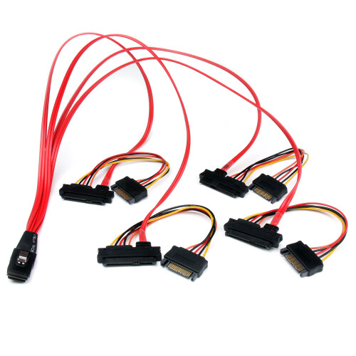 StarTech.com StarTech.com 50cm Internal Serial Attached SCSI Mini SAS Cable - SFF80