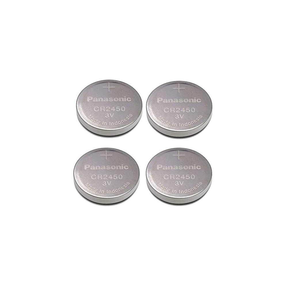 Panasonic Cr2450 Cr 2450 Lithium 3v Battery [ Pack of 4 ]