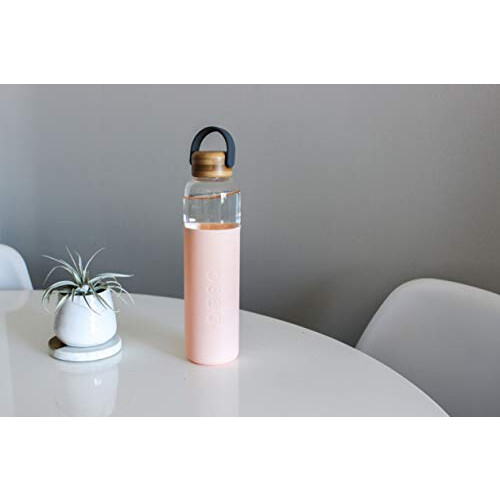 Full Circle Home 25 oz. Glas Wasserflasche - Blush 1