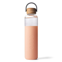Full Circle Home 25 oz. Glas Wasserflasche - Blush
