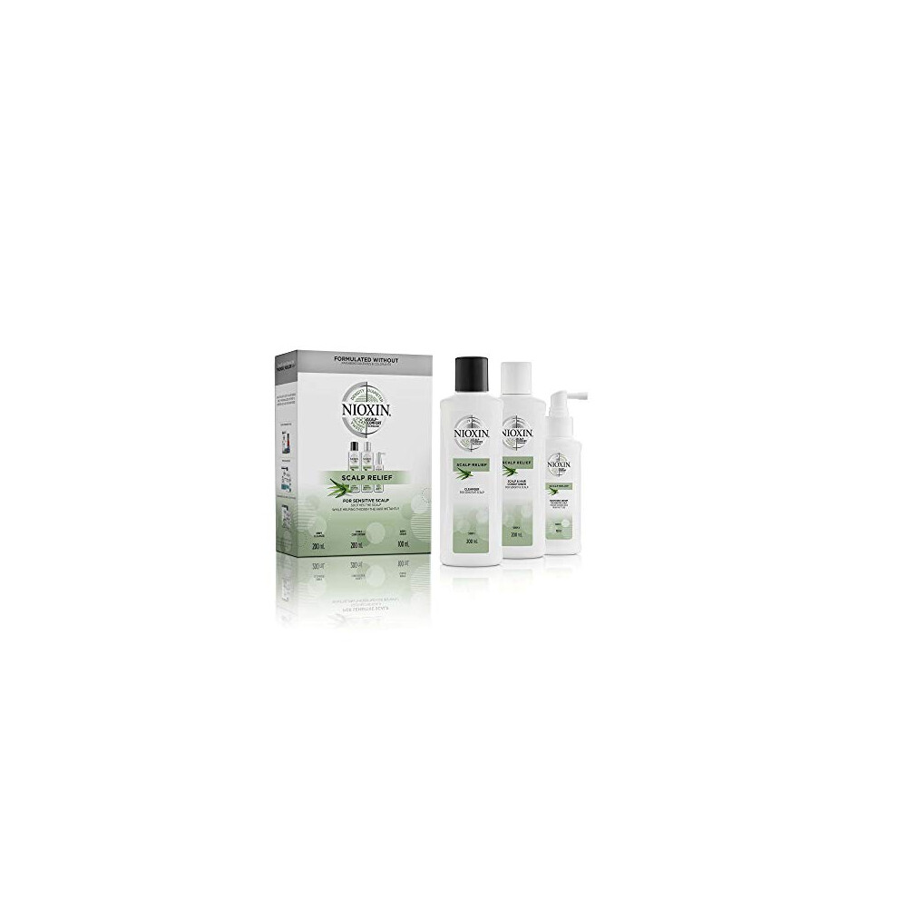 Nioxin Scalp Relief System Kit for Sensitive  Dry & Itchy Scalp  Parab