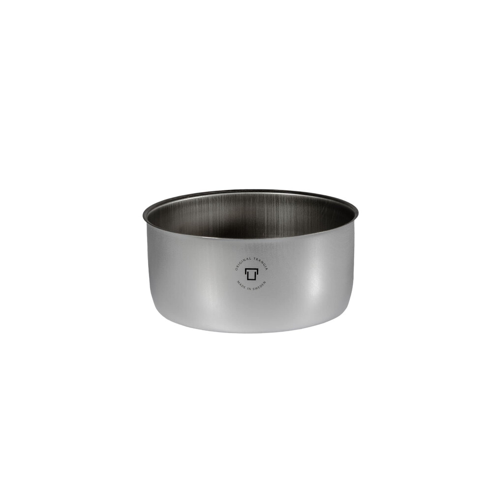 Casserole TRANGIA 25 Duossal 2.0 en aluminium avec rev   tement en acier inoxydable 1,5 L Noir
