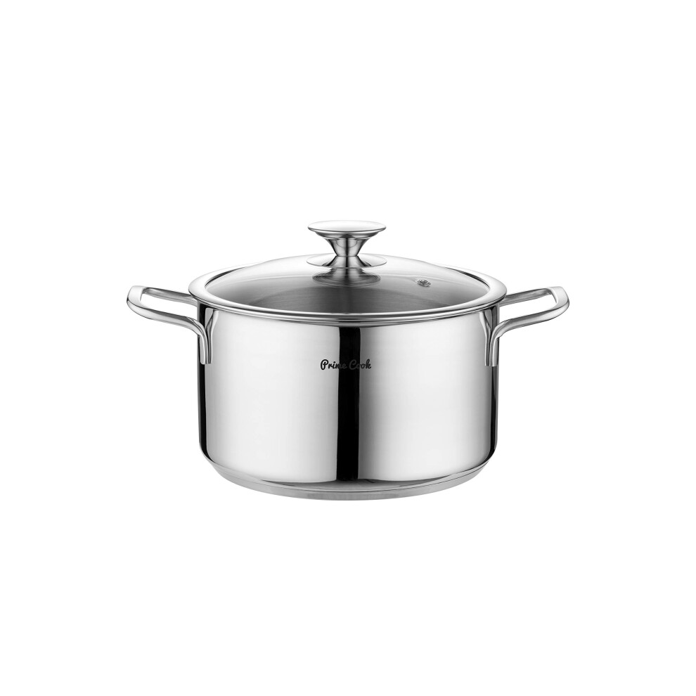 Prime cook 48 qt 1810 Stainless Steel Soup Pot with Lid