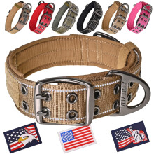 ADITYNA - Heavy Duty Dog Collar with Handle - Thick Dog Collar for Lar