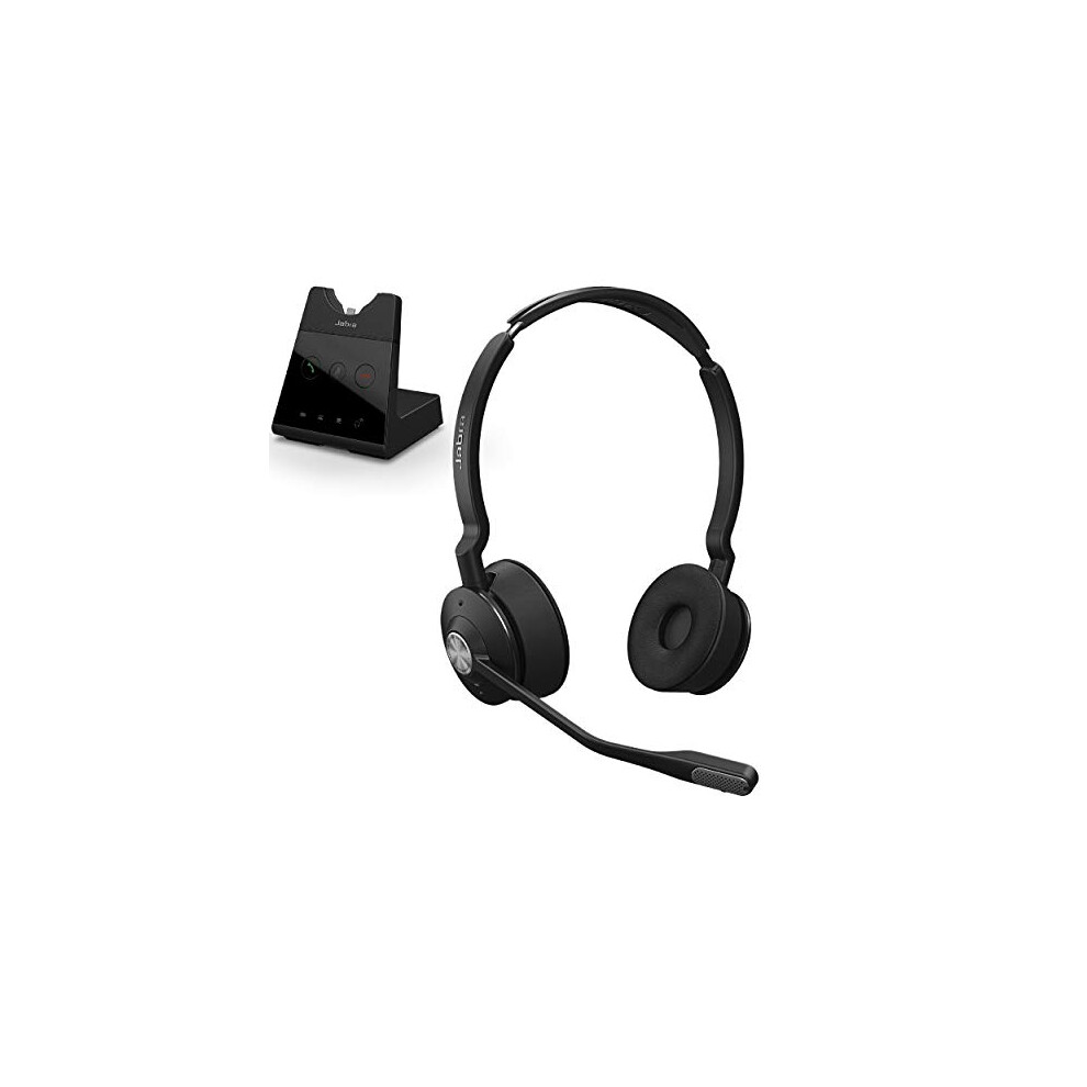 Jabra Engage 65 Wireless Headset  Stereo - Telephone Headset with Indu