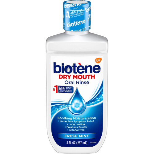 Biotene Στοματικό Διάλυμα Ξηρού Στόματος Φρέσκια Μέντα 8 oz