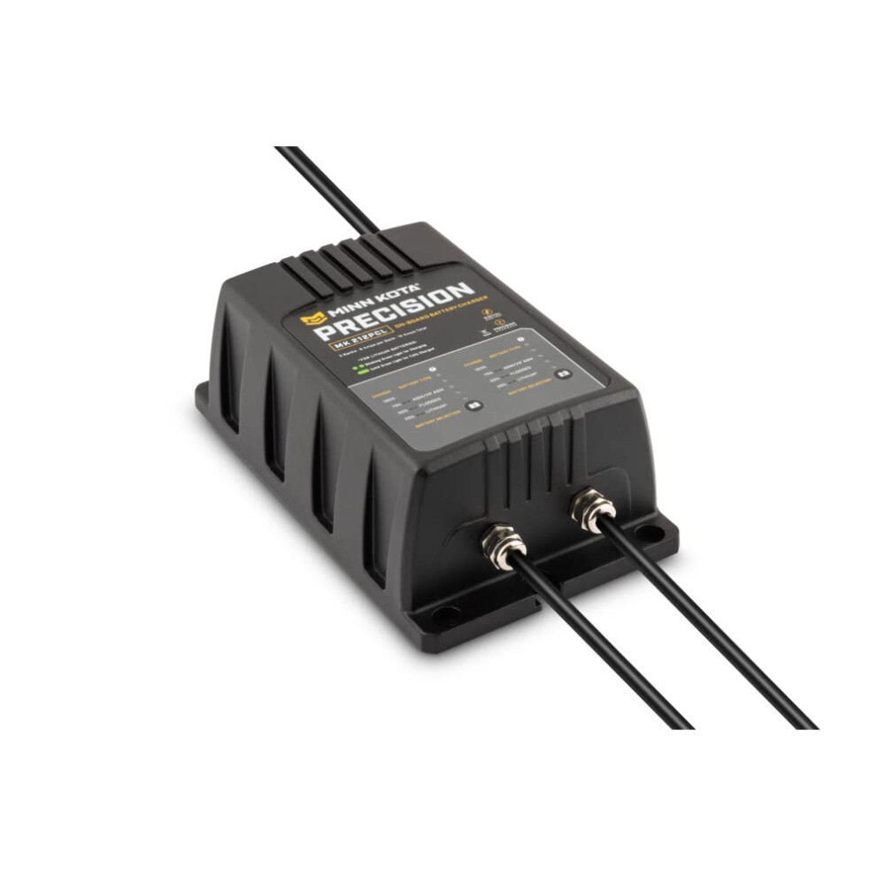 Photos - Other for Computer Minn Kota 1832121 MK-212 PcL Precision On-Board Marine charger 2 Bank