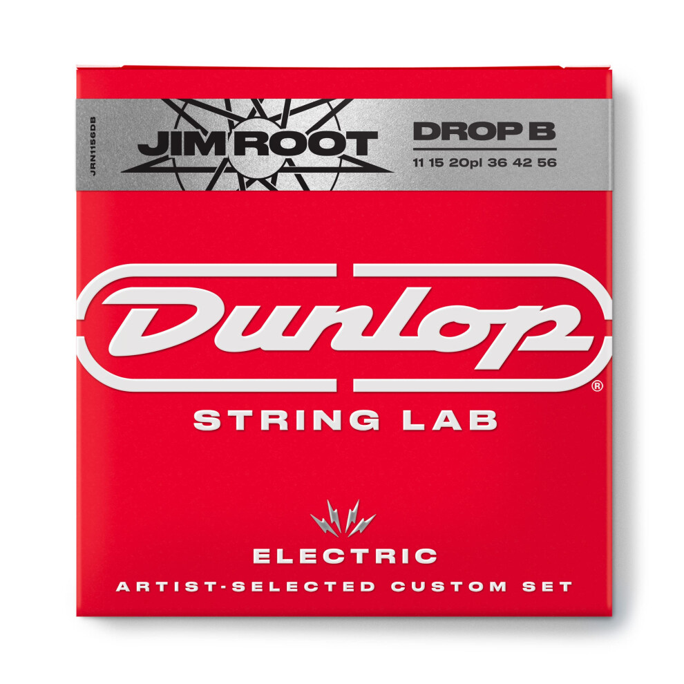 JIM DUNLOP Root Guitar Strings 11/56 (Drop B) - 6/Set