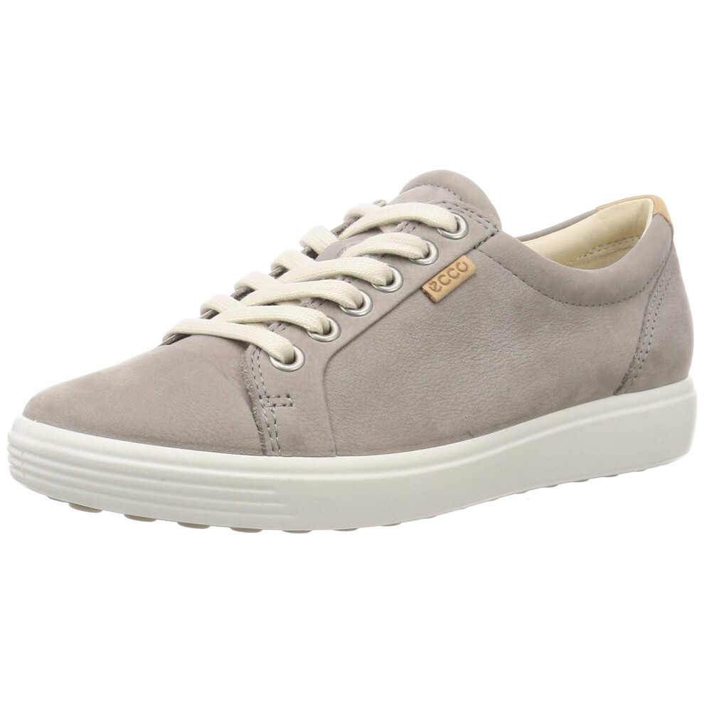 EccO womens Soft 7 Fashion Sneaker  Warm grey Nubuck  4-45 US