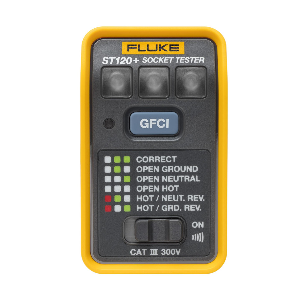 Fluke ST120+ GFCI Socket Tester with Audible Beeper