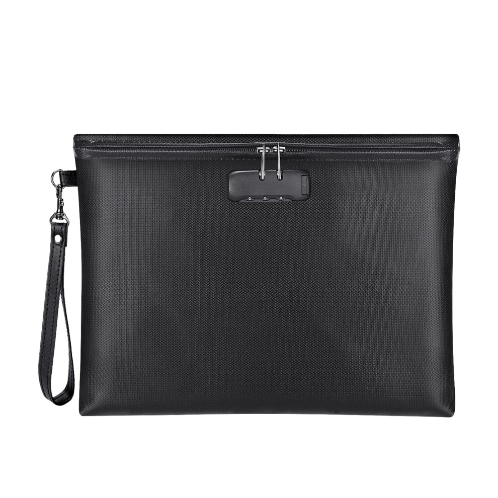 Sac ? documents ignifuge avec serrure ZOOPIP 14,3""x10,2"" Ignifuge et W