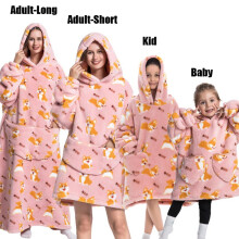 (FH118, XL) Winter Hoodies Sweatshirt Women Men Pullover Fleece Giant TV Oversized Blanket