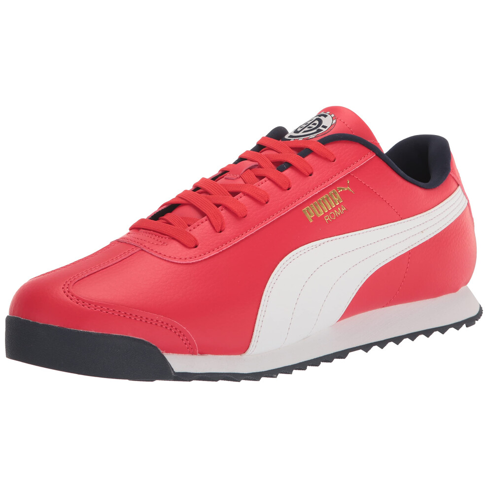 PUMA Mens Roma Sneaker  High Risk Red White-Peacoat  115