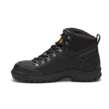 P   nske pracovn    top   nky Cat Footwear Threshold s nepremokavou ocelovou    pickou, cierne,    irok   , 95