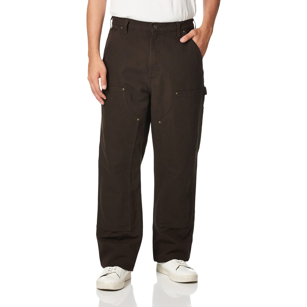 carhartt Mens Loose Fit Washed Duck Double-Front Utility Work Pant  Br