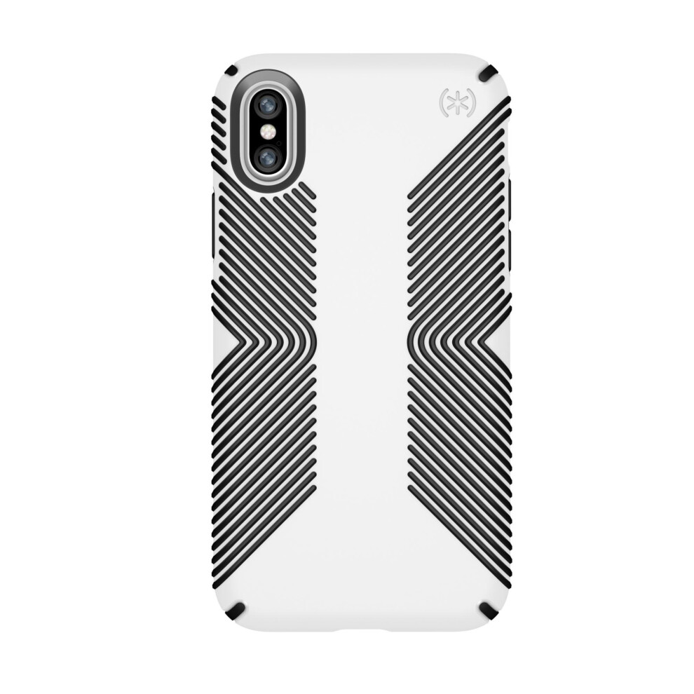 Speck Products Presidio grip case for iPhone XSiPhone X  WhiteBlack