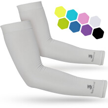 Mangas de Enfriamiento SportsTrail para Hombres y Mujeres - Transpirables, Absorbentes de Humedad, Protección Solar