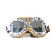 CRG Sports Motorradbrille im Aviator-Pilot-Stil, Cruiser, Roller, Motocross-Brille fr Mnner, Frauen, Erwachsene