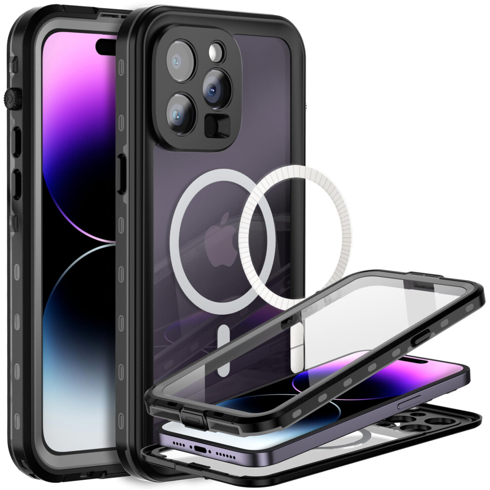 BEASTEK iPhone 14 Pro Max Waterproof MagSafe Case IP68 Shockproof Dus